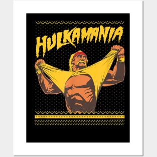 Hulk Hogan Hulkamania Ugly Posters and Art